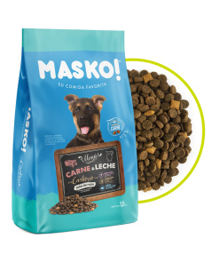 Masko Can Cachorro Carne y Leche 10kg